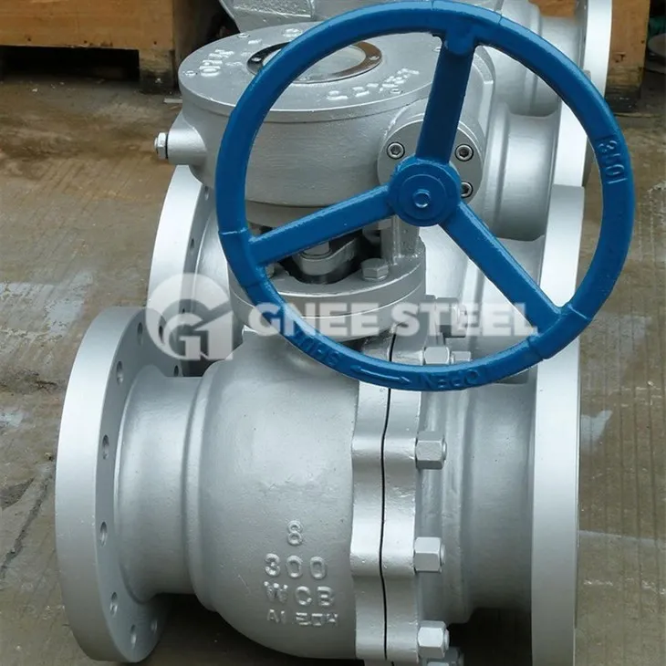 api 6d trunnion mounted ball valve