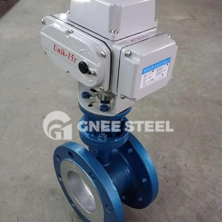 Motorisierte Absperrklappen