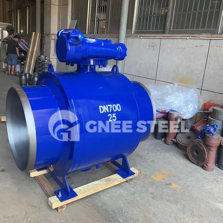 API 6D Zapfenmontierte Kugelhähne