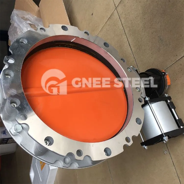 Zement-Absperrklappe