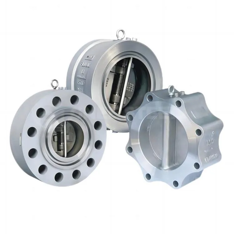 Rückschlagventil mit Doppelplatte und Öse