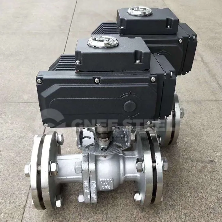 Elektrisch betätigter Kugelhahn