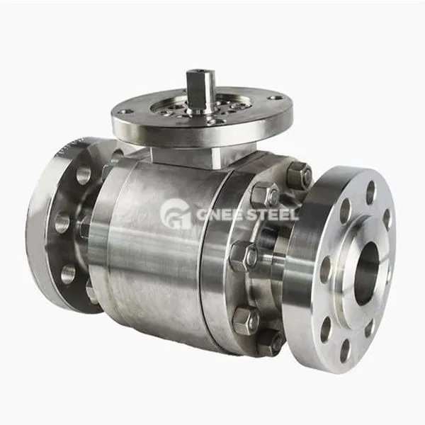 Geschmiedetes Stahl -Trunnion -Kugelventil