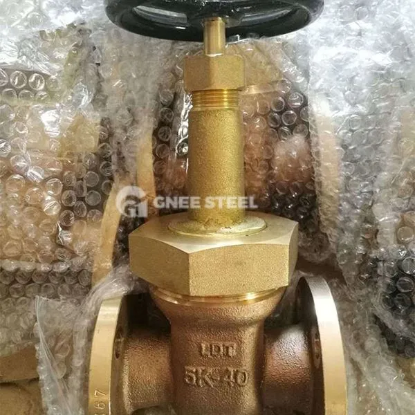 Gunmetal -Tor -Ventil