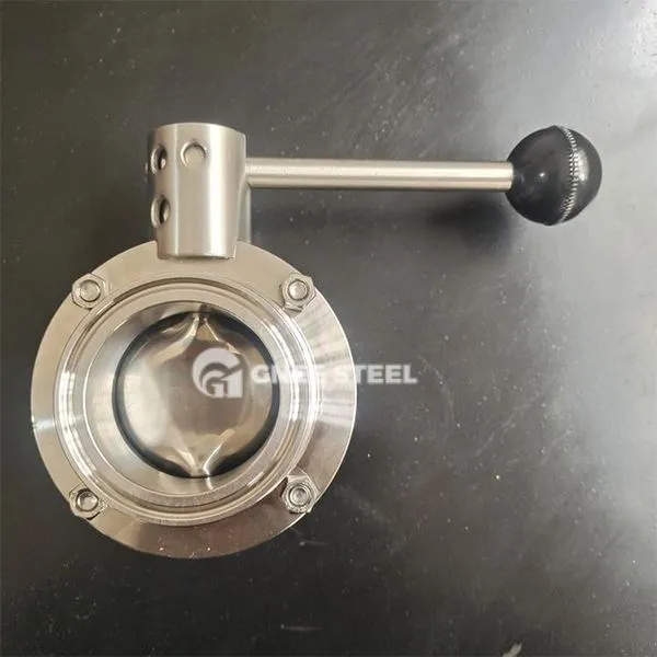 Hygienische Schmetterlingsventile