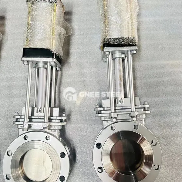 Messerkantentorventil