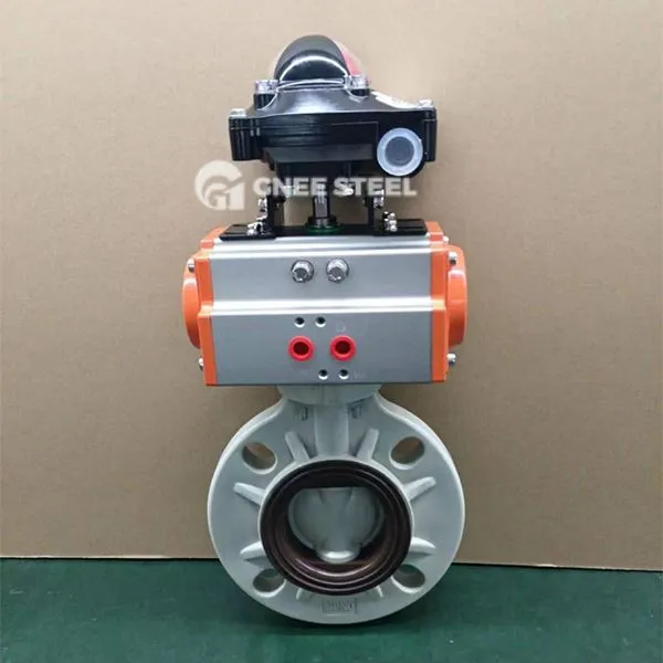 Pneumatische betätigte Schmetterlingsventile