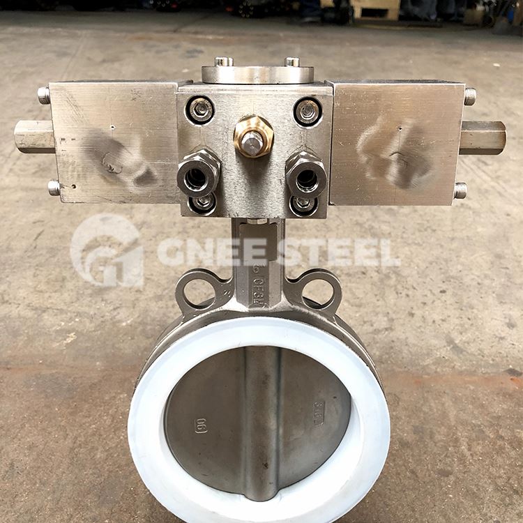 PTFE-ausgekleidetes Edelstahl-Absperrventil