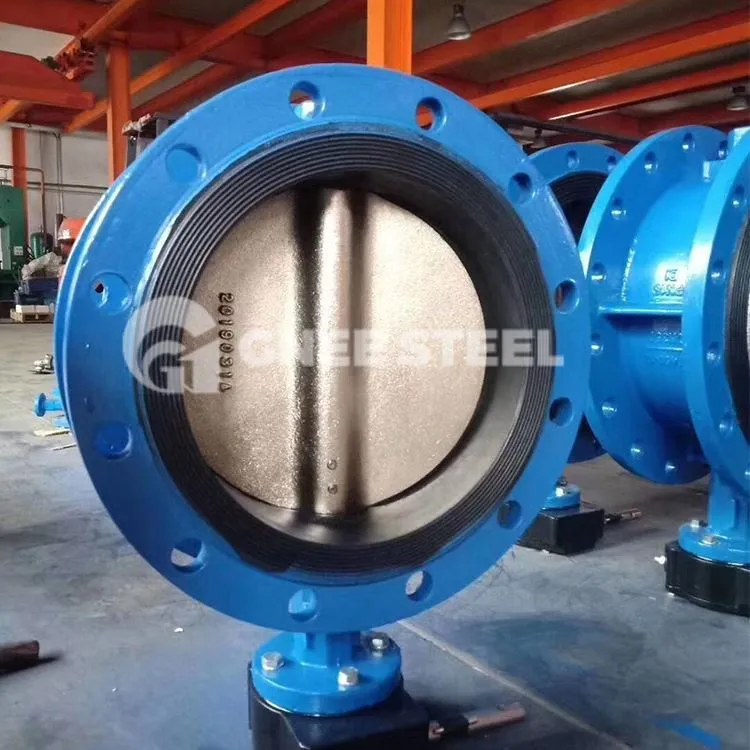 Einzel-Offset-Absperrklappe