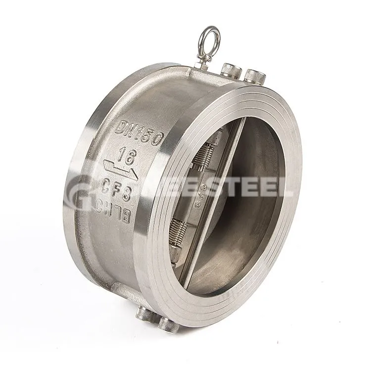 Rückschlagventil mit Einzelplatte und Waferausführung