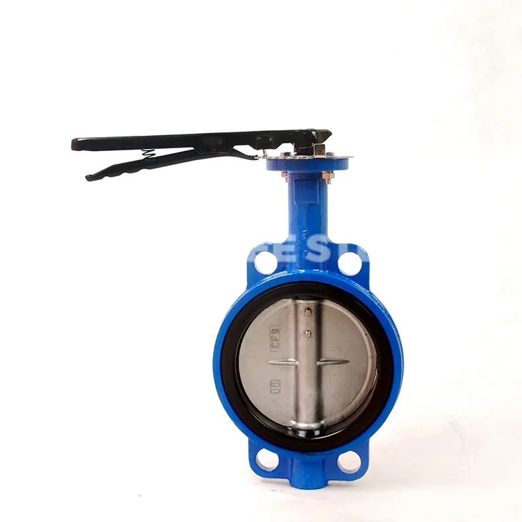 Mittellinien-Absperrklappen aus Edelstahl