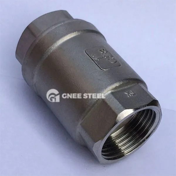 Edelstahl -Federschachtventil