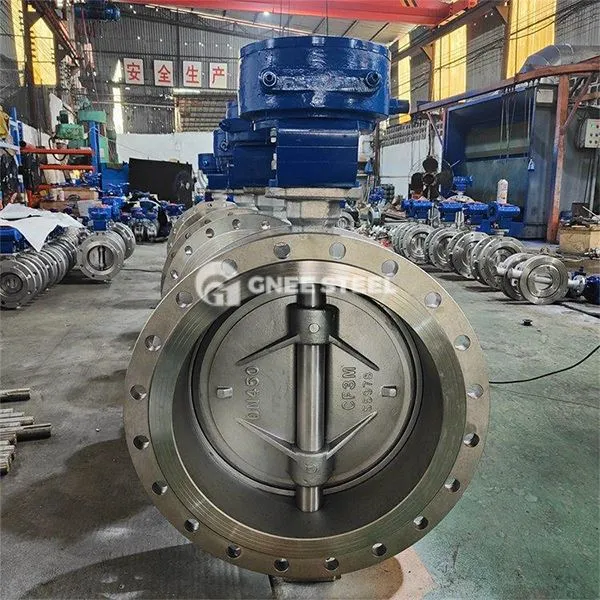 Drei-Offset-Schmetterlingsventile