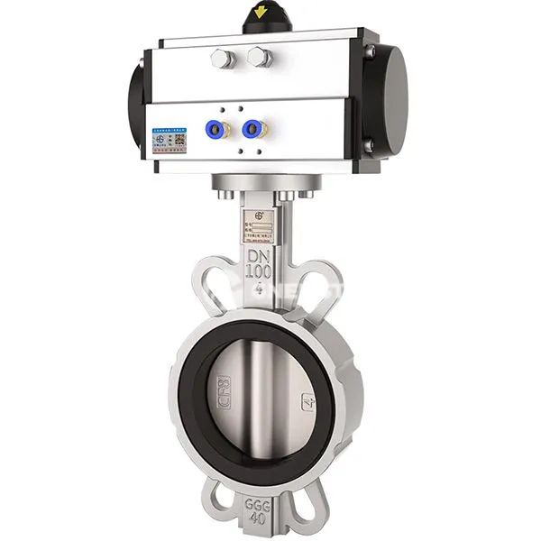 Schmetterlingsventile im Waferstil